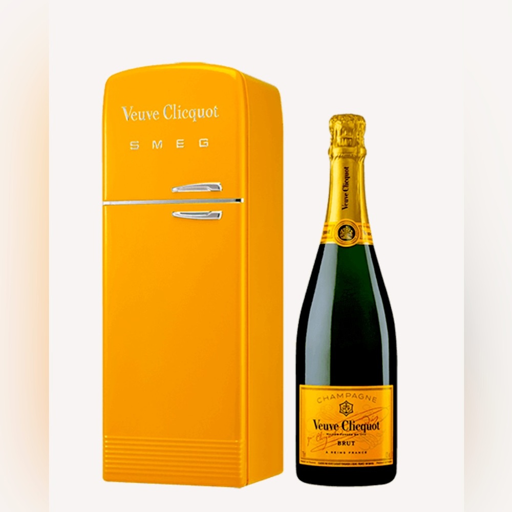 Veuve Clicquot SMEG fridge gift box